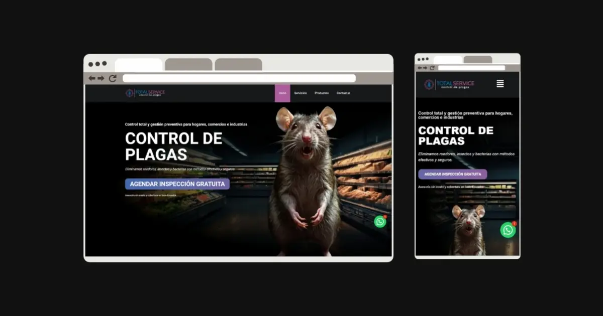 Total Service – Control de Plagas